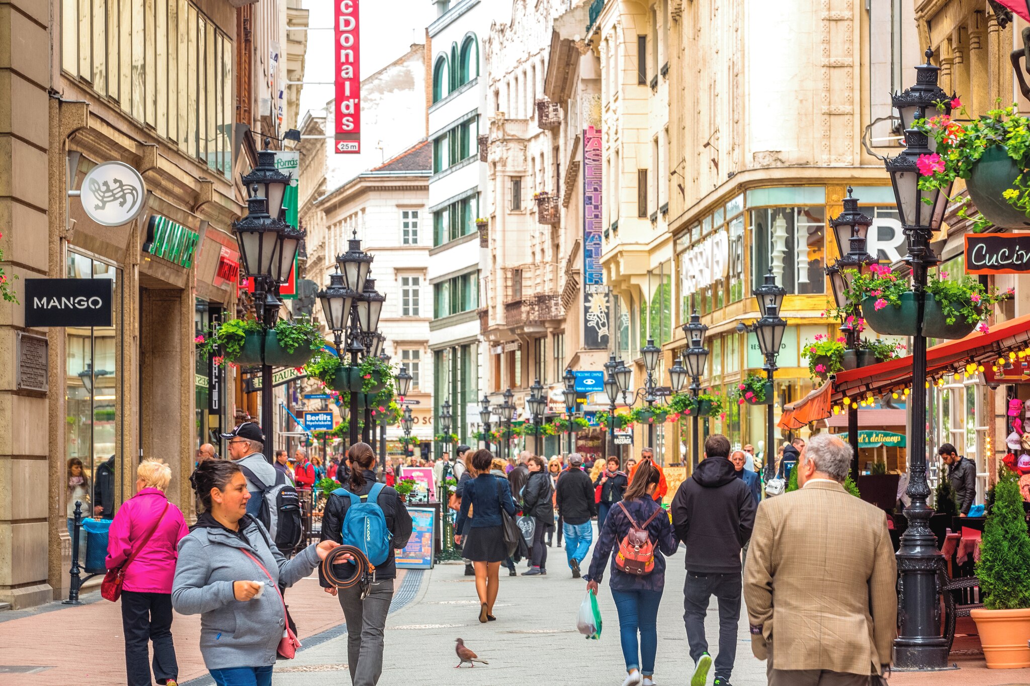 Vaci Street Budapest Jet2holidays