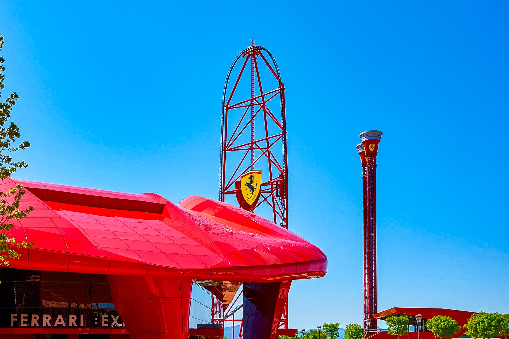Feel the speed at Ferrari Land