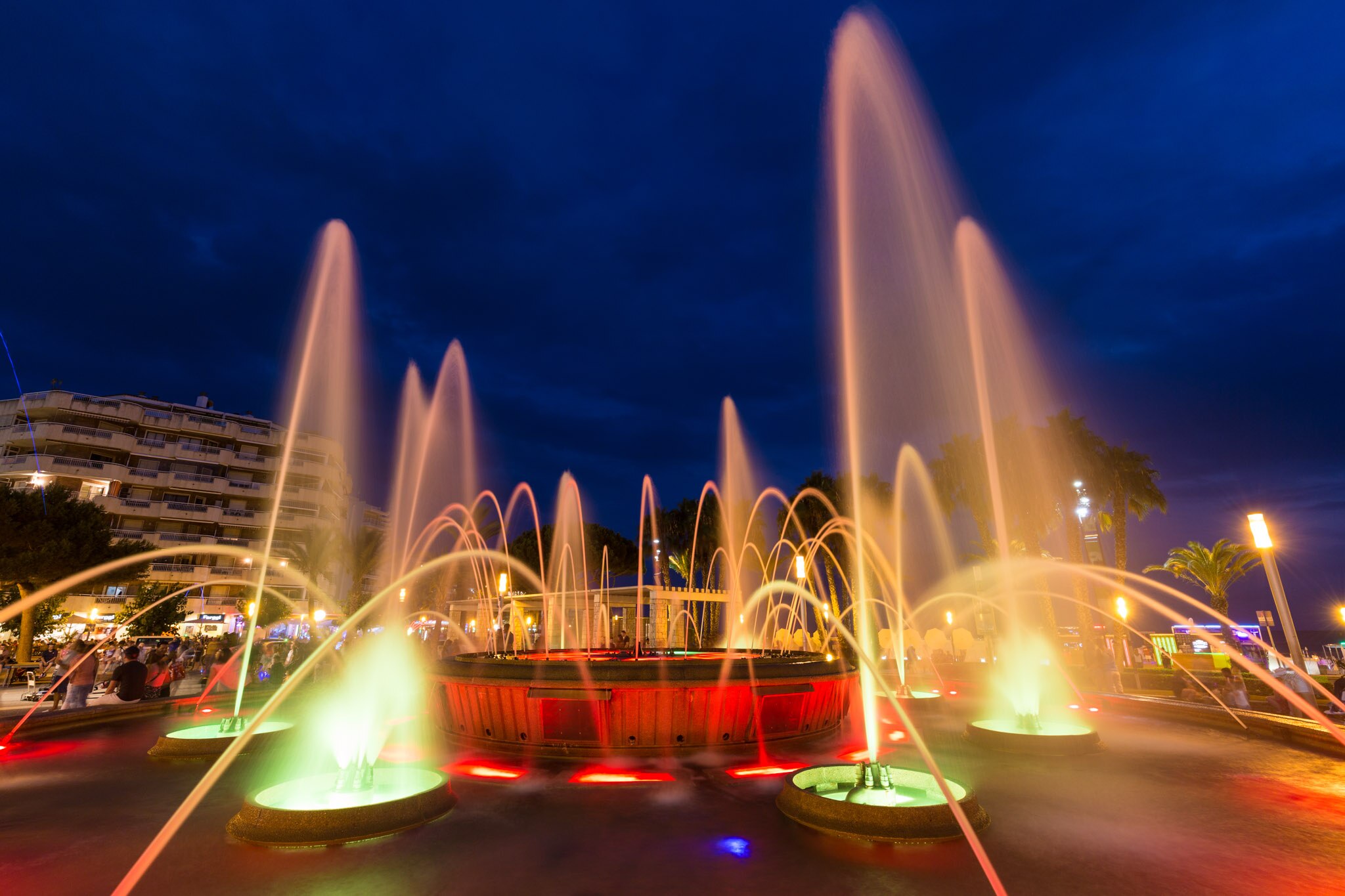 Illuminated Fountain