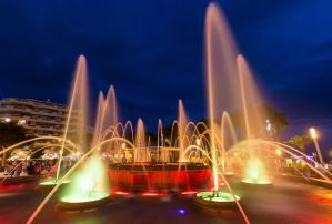 Illuminated Fountain