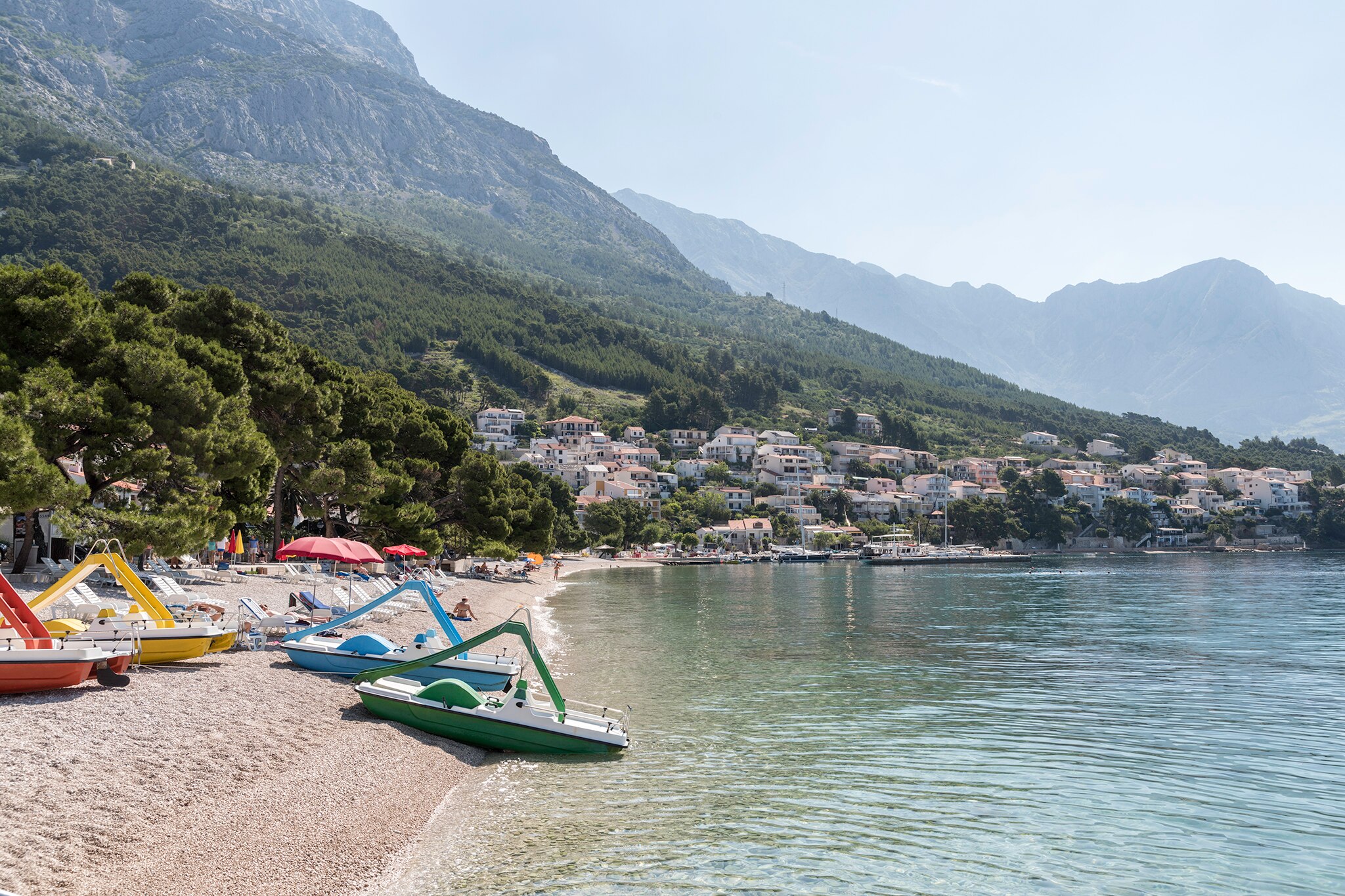 Water sports in Brela 