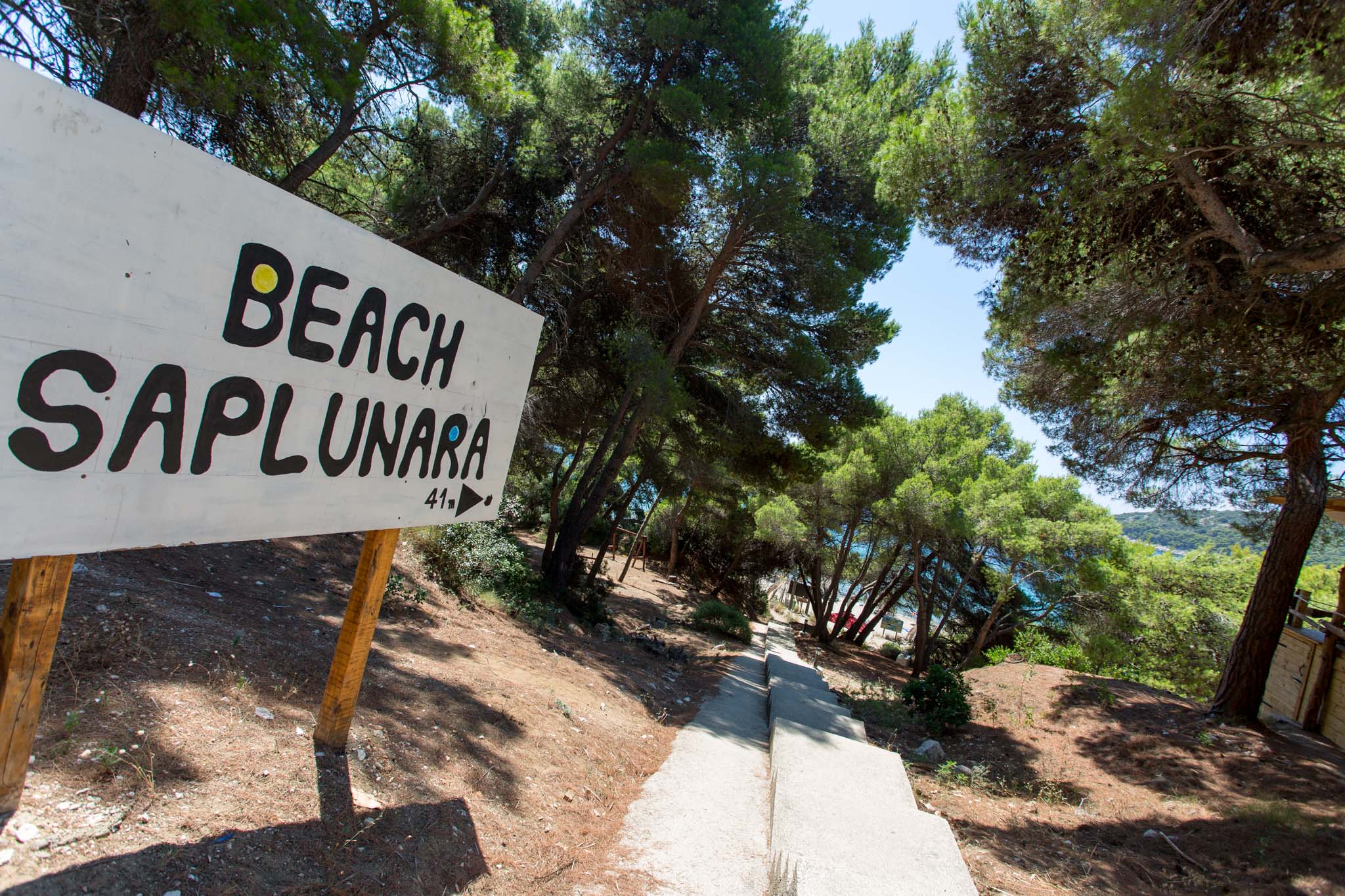 Saplunara Bay and Beach