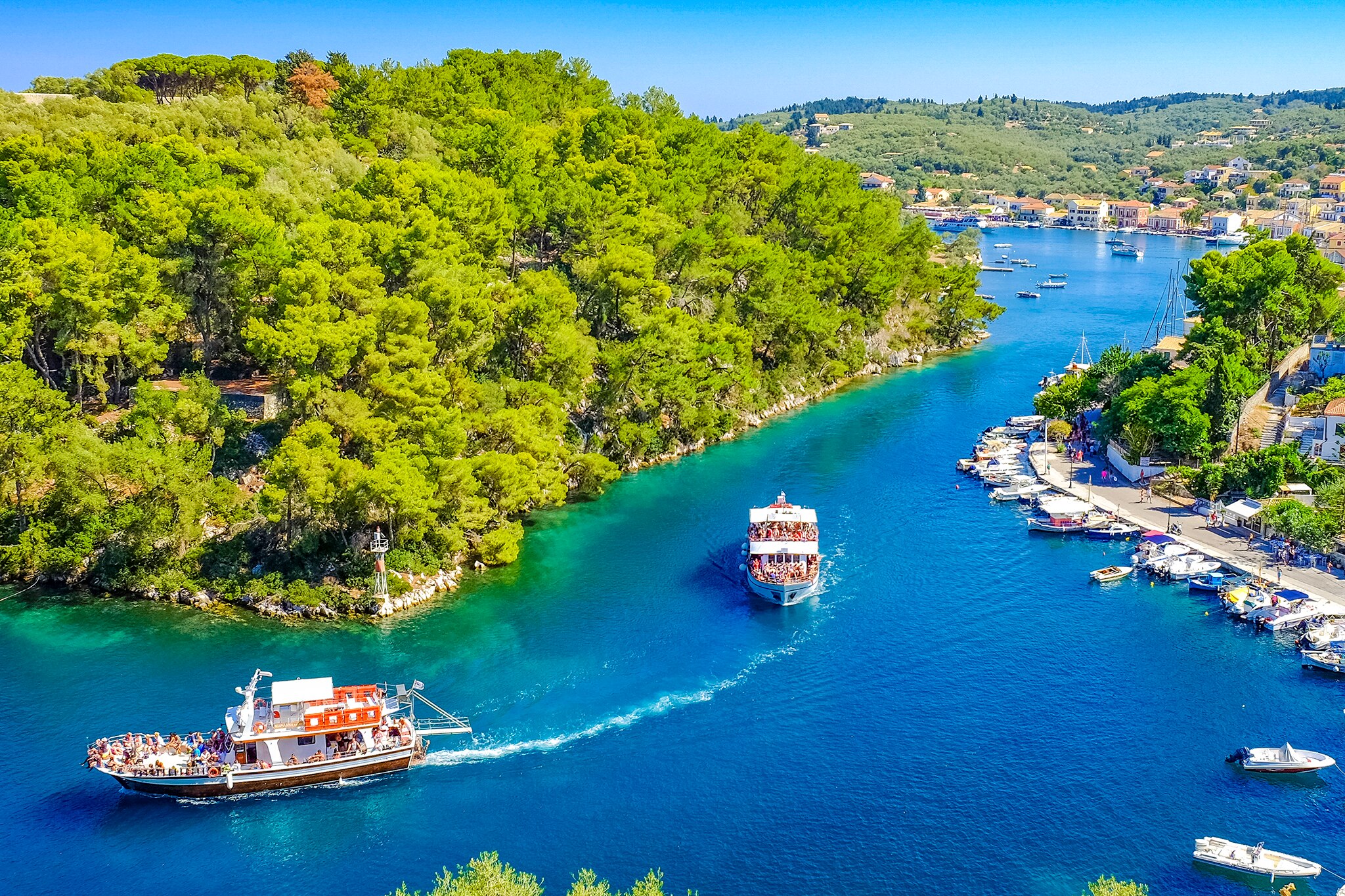 Cruise to the Blue Caves and Antipaxos