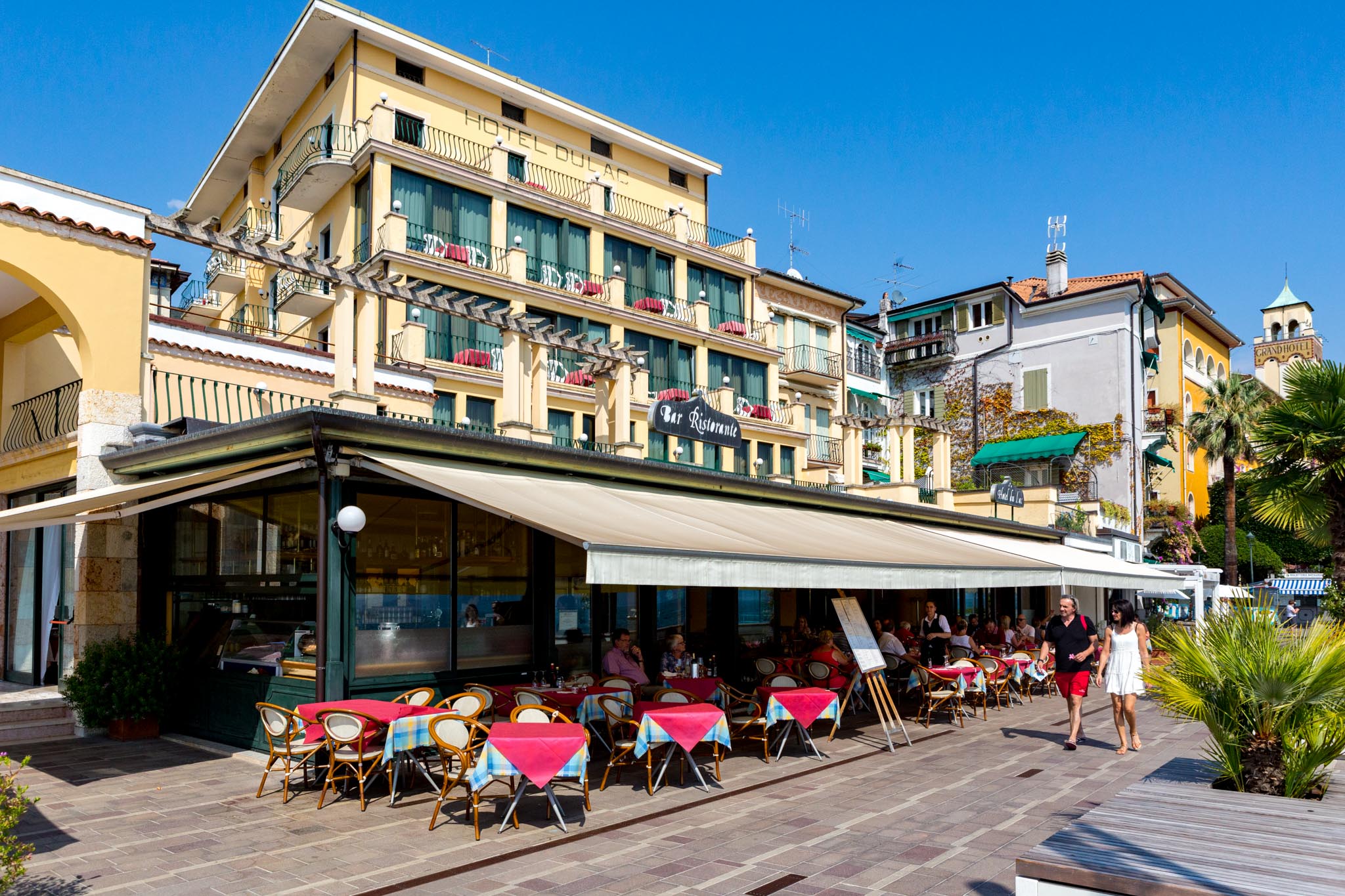 Elegant eateries in Gardone Riviera