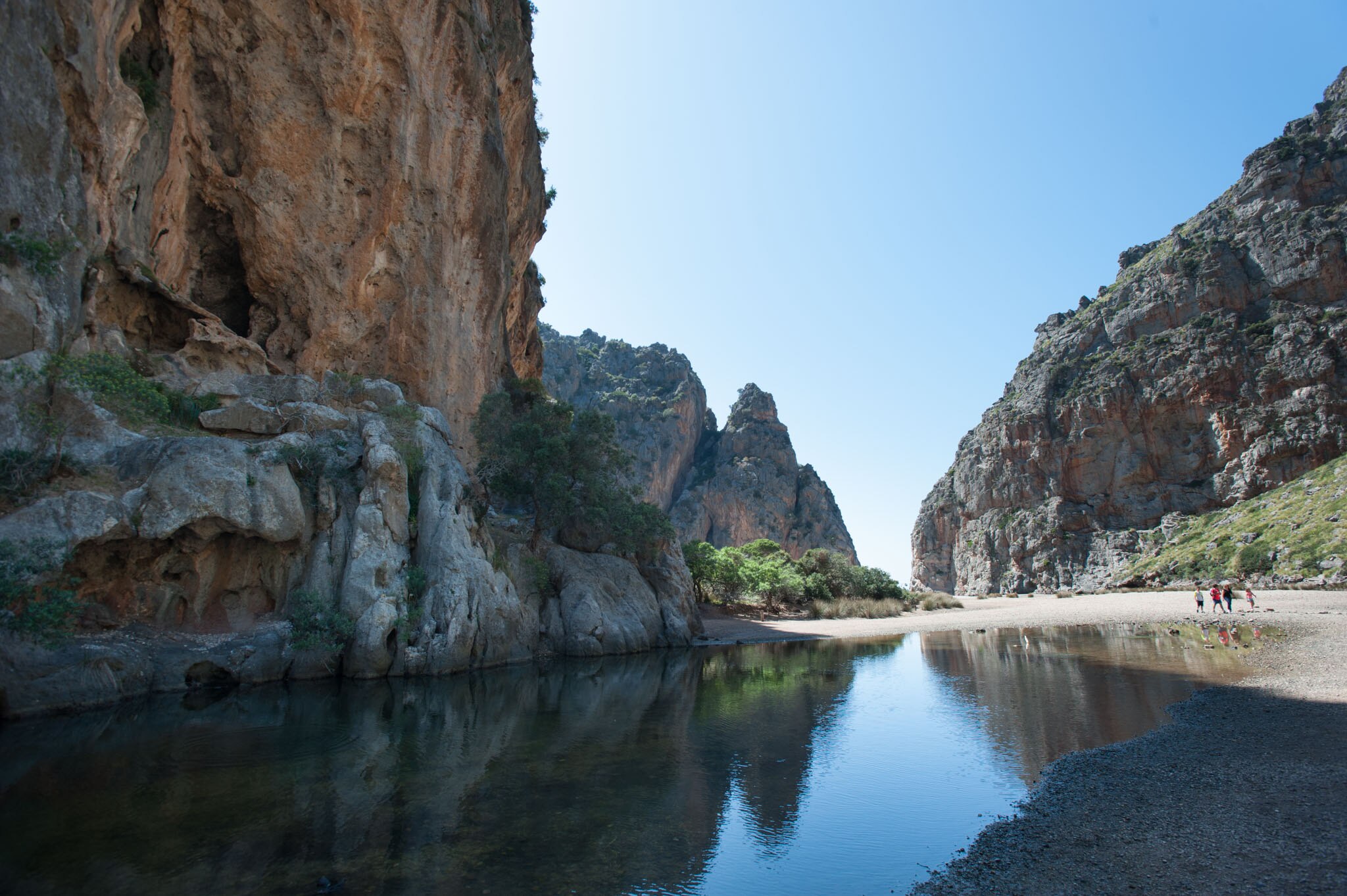 Sa Calobra and the Torrent de Pareis