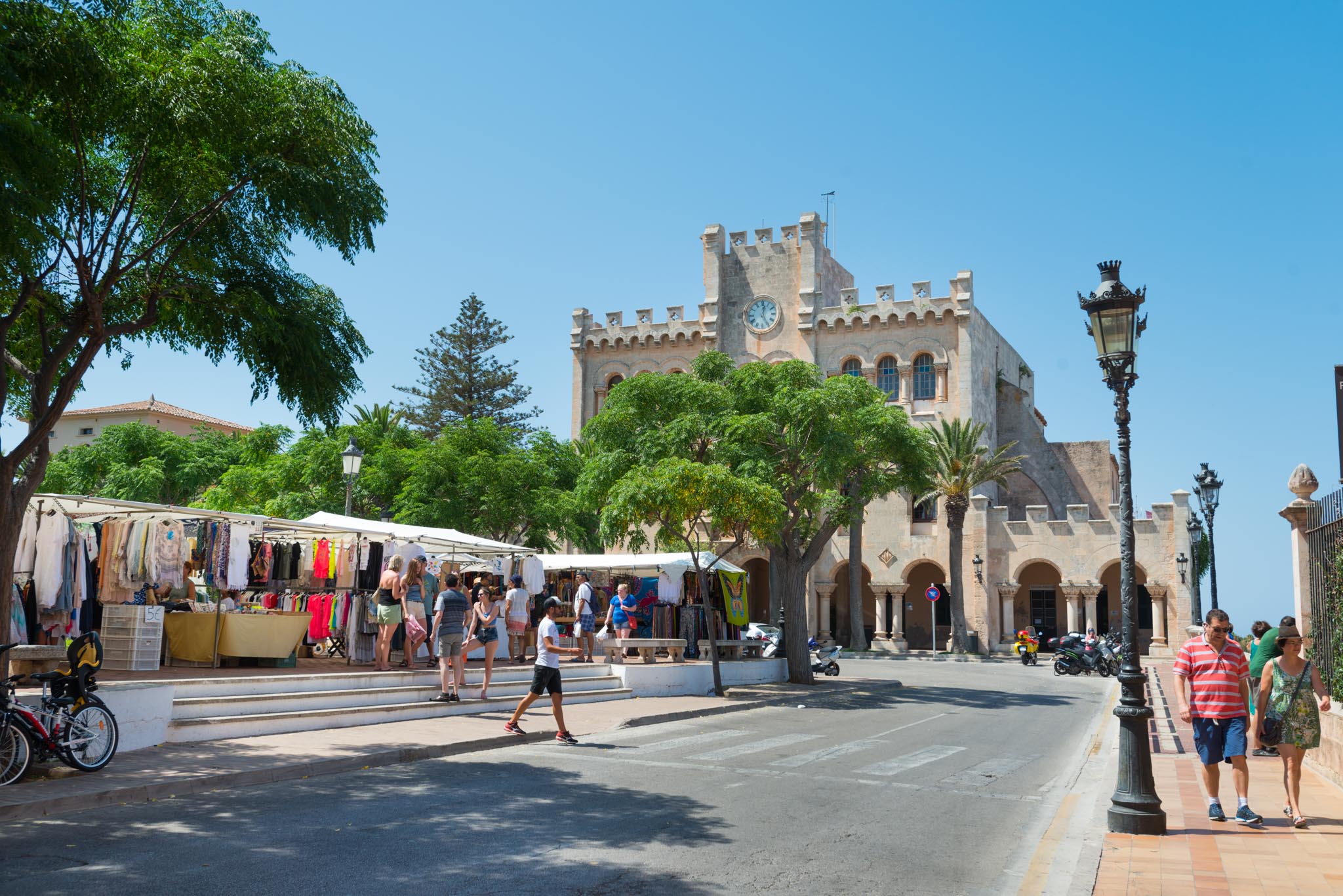 Plaza Es Born open-air market