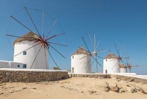 Visit the Windmills of Mykonos
