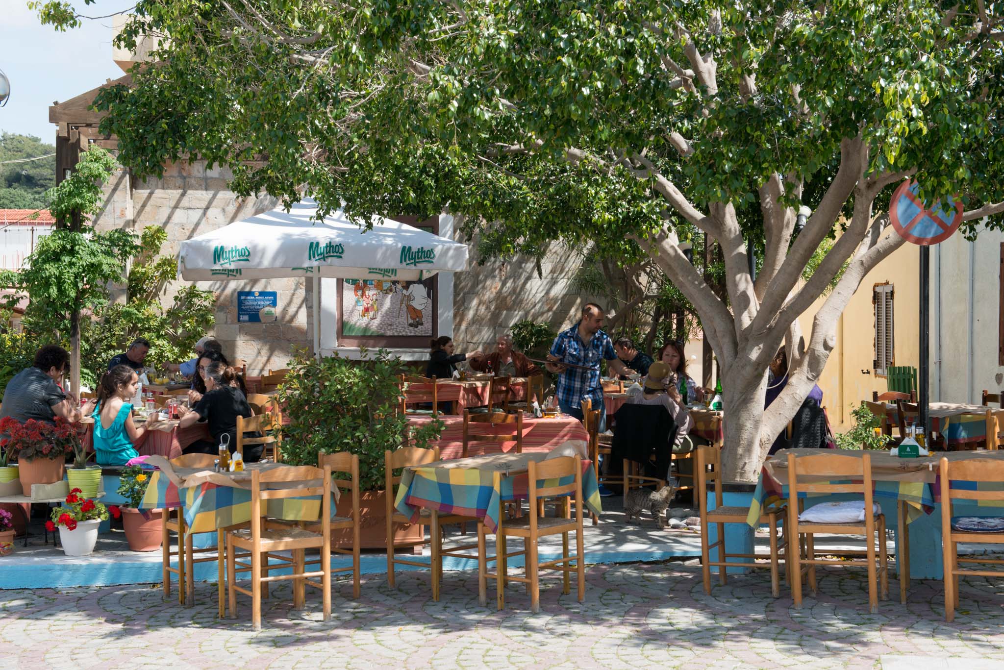 Theologos Coastal village