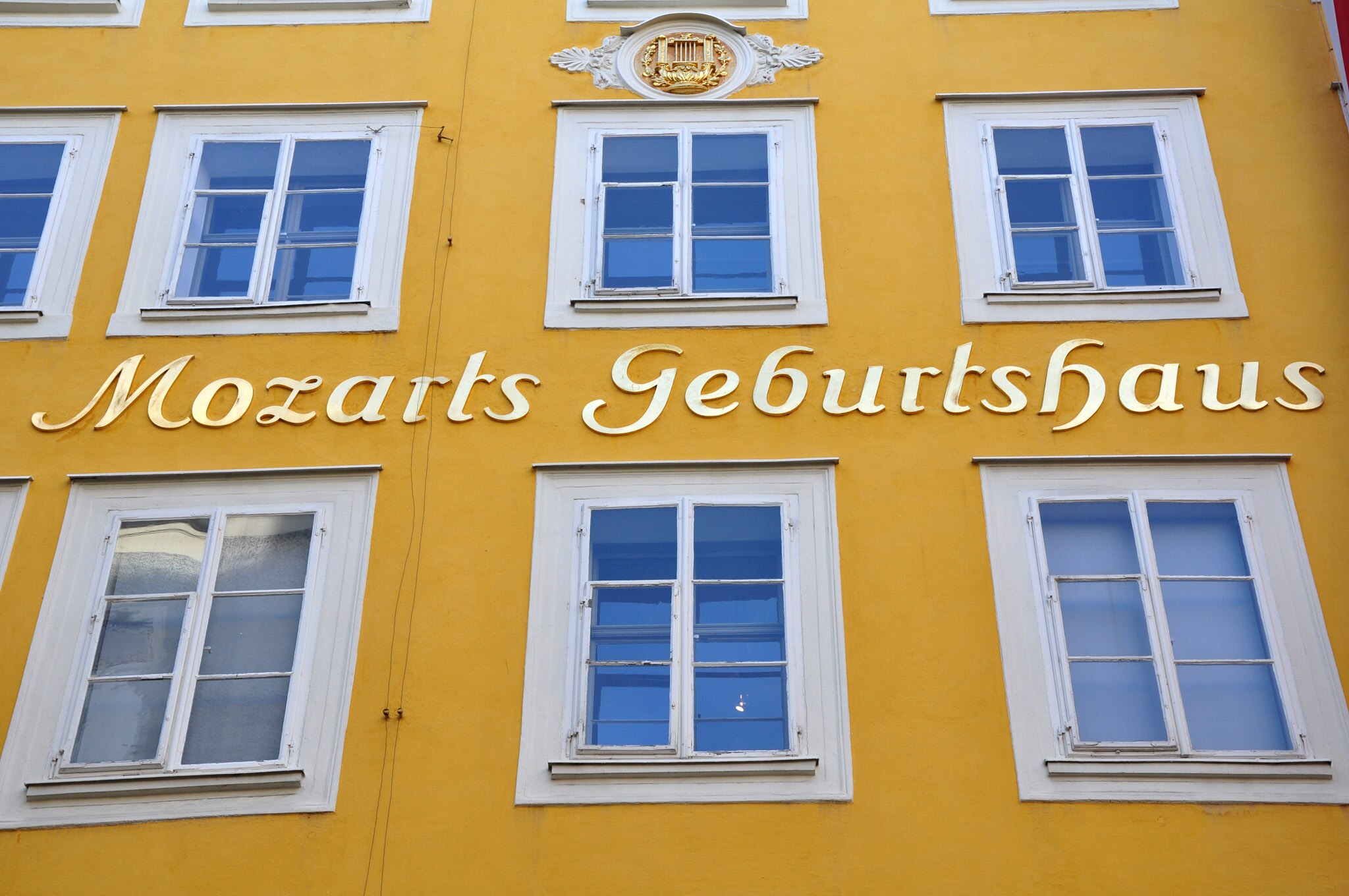 Mozart's birthplace - Mozarts Geburtshaus