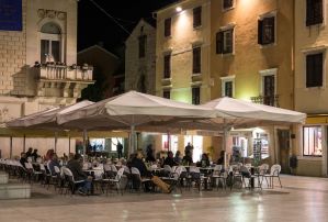 Nights out in Zadar's historic centre