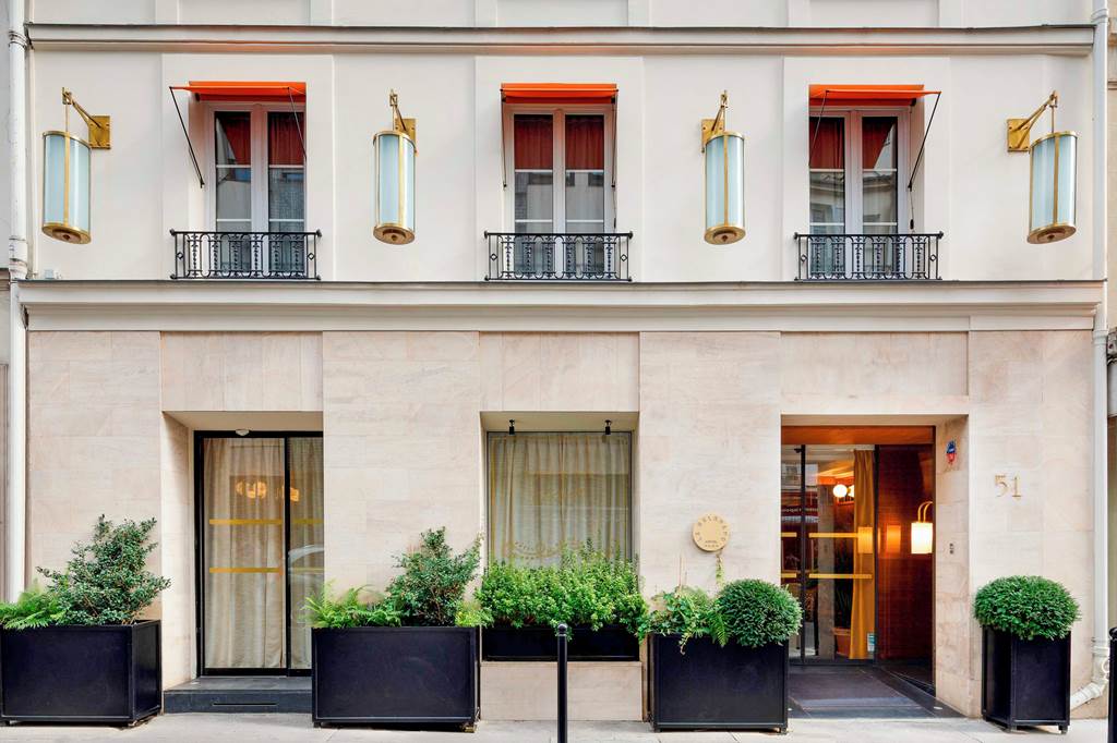 Le Belgrand Hotel Paris Champs Elysees Tapestry by Hilton