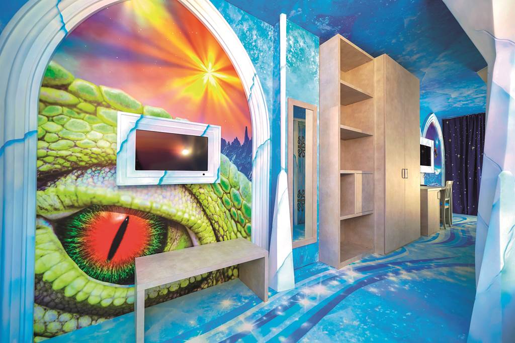 ÎÏÎ¿ÏÎ­Î»ÎµÏÎ¼Î± ÎµÎ¹ÎºÏÎ½Î±Ï Î³Î¹Î± Gardaland Magic Hotel only three months from opening