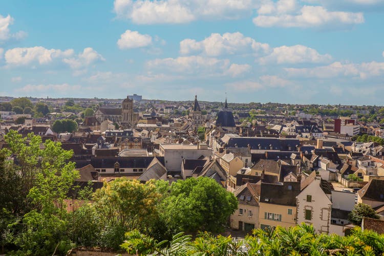 City overview, city of Dreux, department of Eure et Loir, France