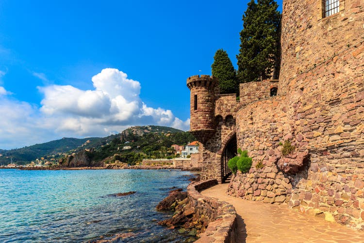 Mandelieu-la-Napoule, on the Cote d'Azur, is one of the coastal towns placed on the