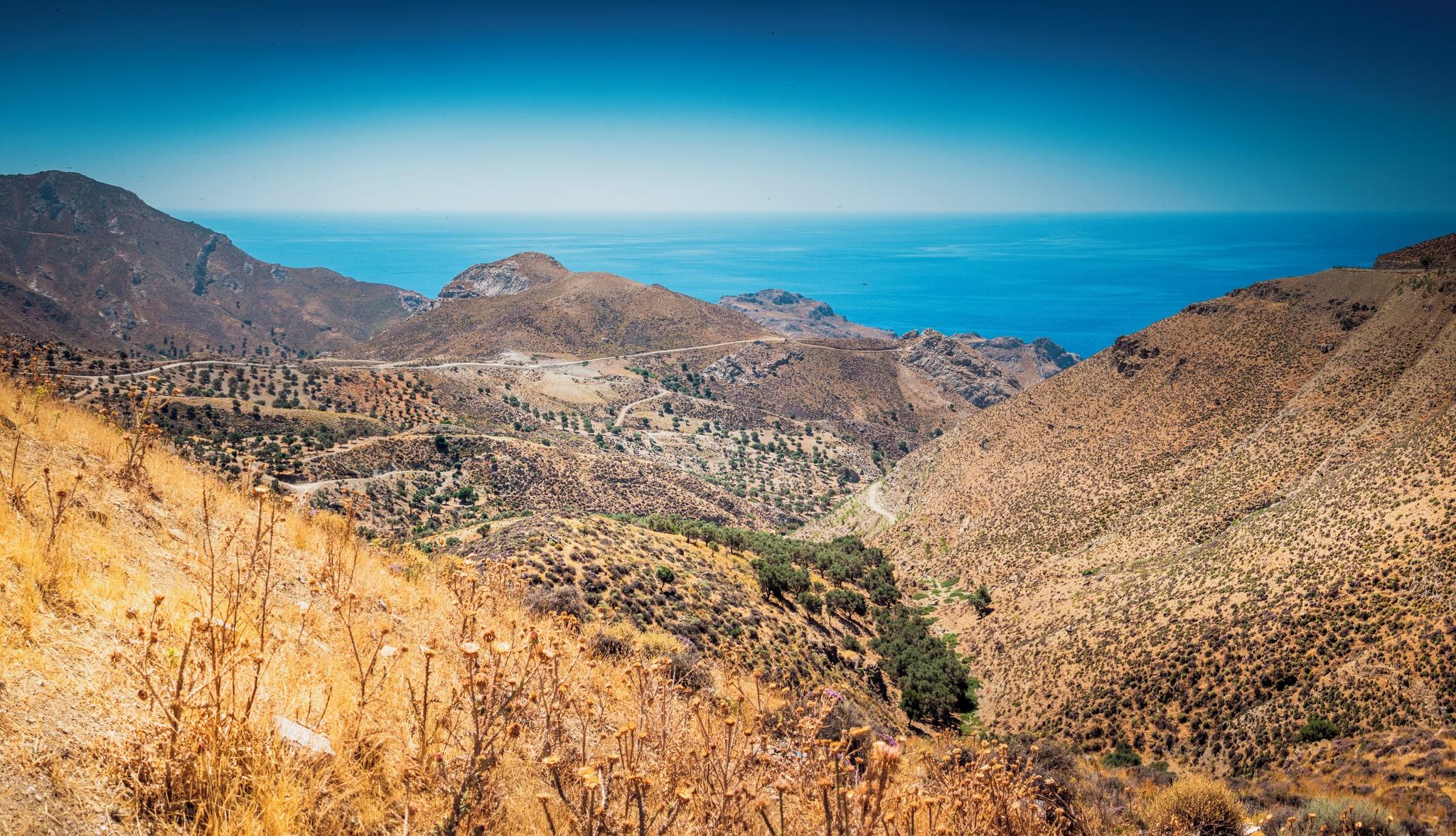 Hiking Almiros Gorge 