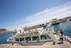 Water taxi to Mogan