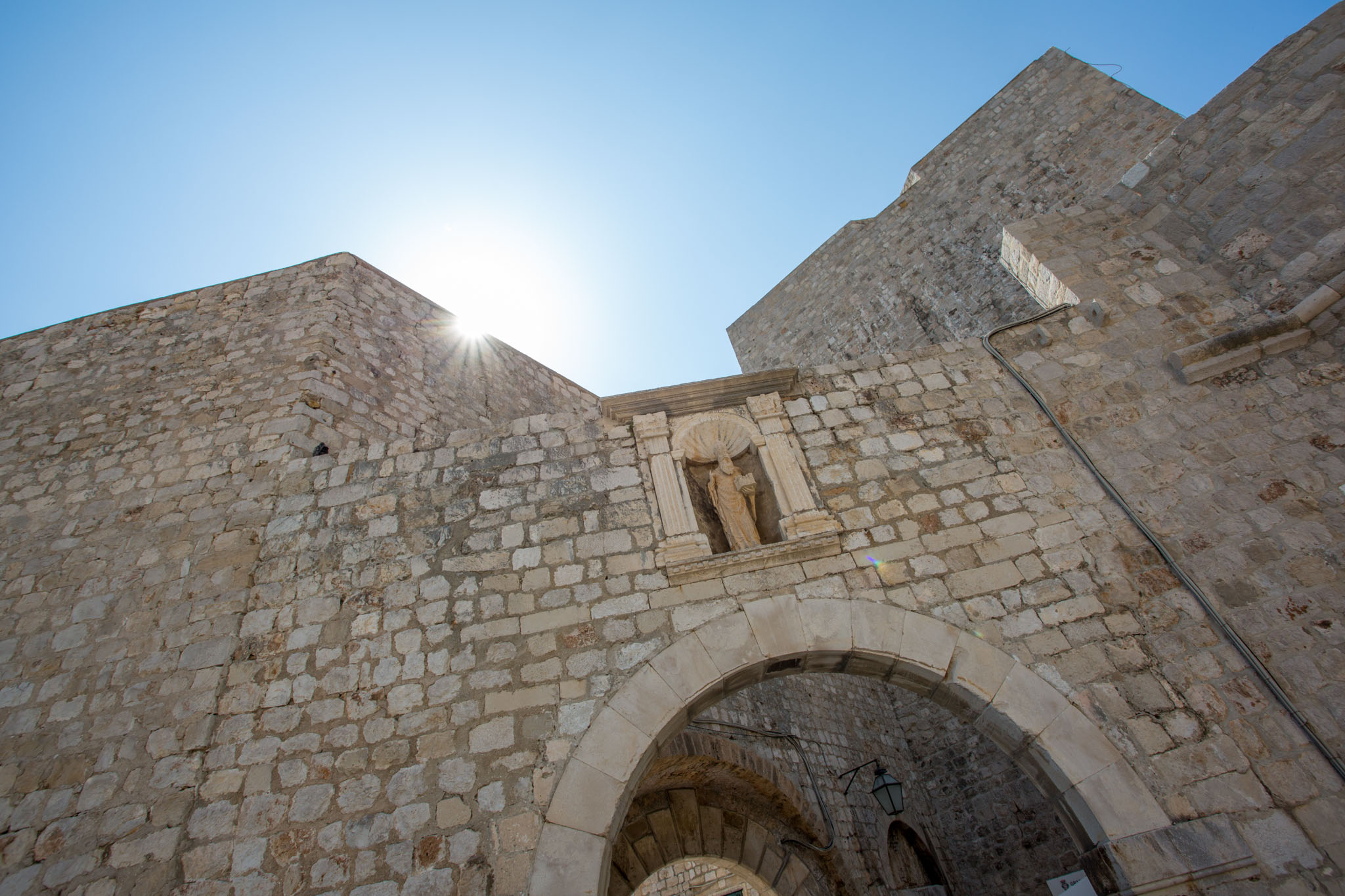 Historic walls of Dubrovnik 