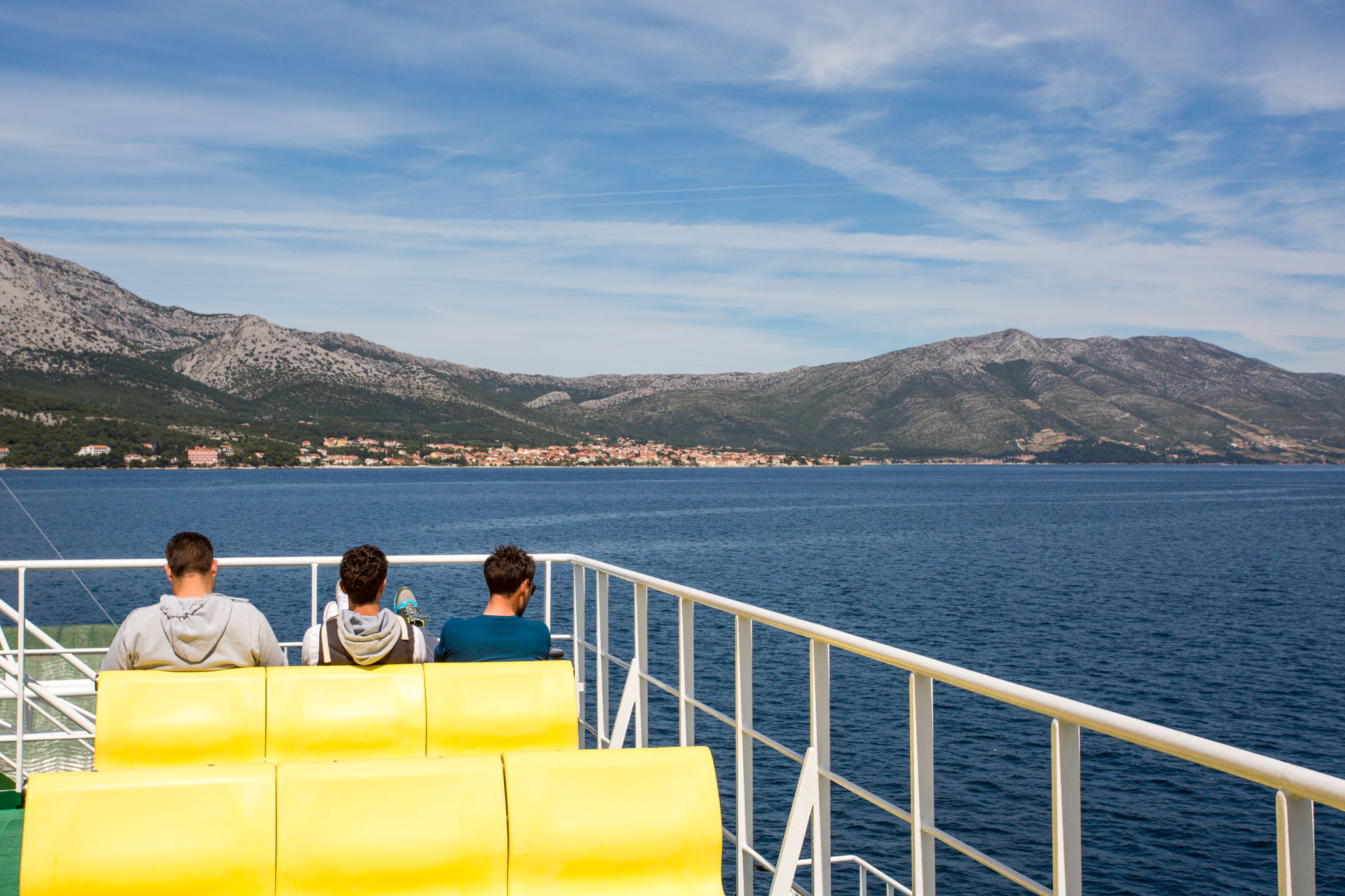 Take a scenic boat trip to Korcula 