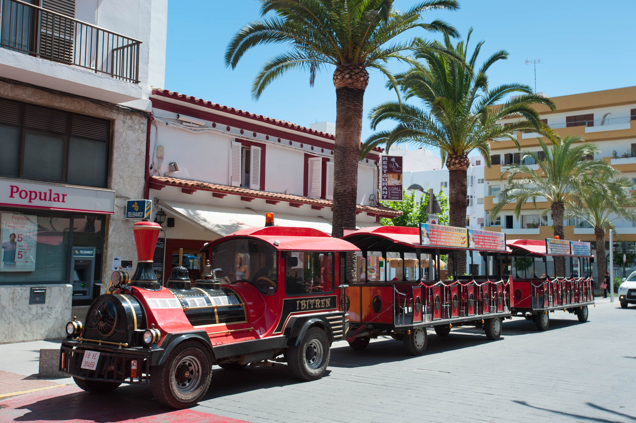 Ibiza tourist train