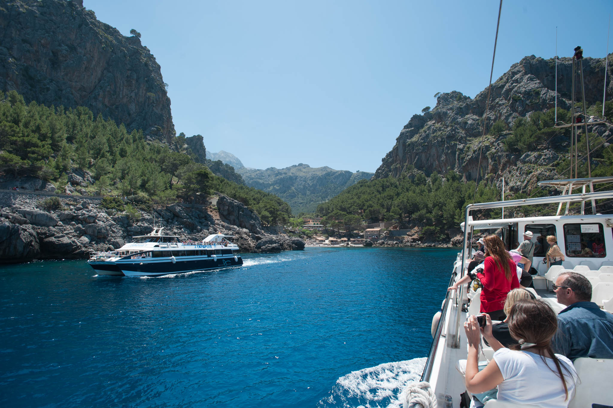 Boat trip to Sa Calobra