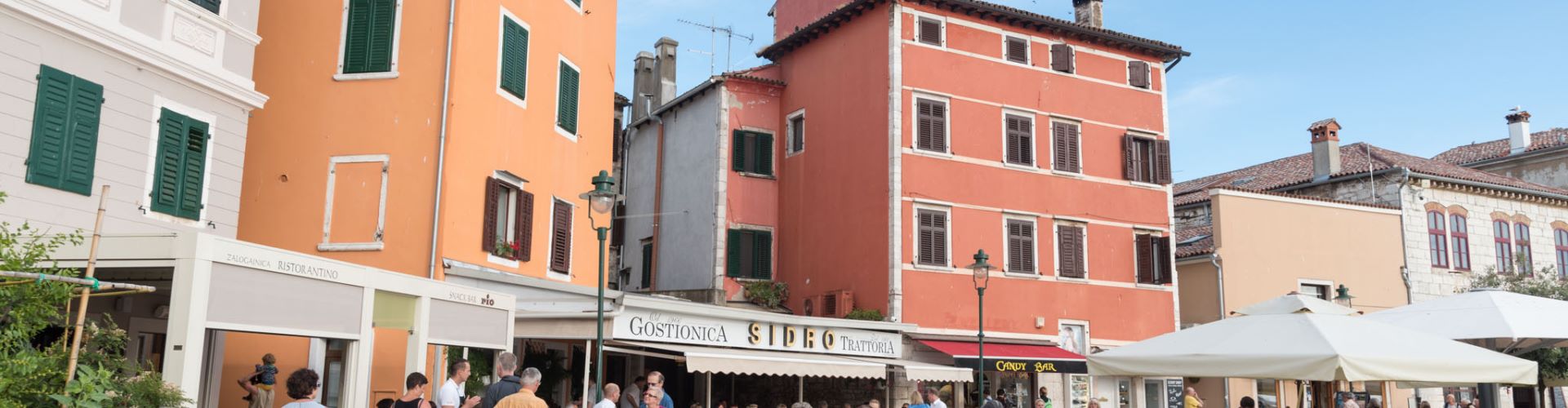 Restaurants along the Riva (Pula and Istrian Coast)