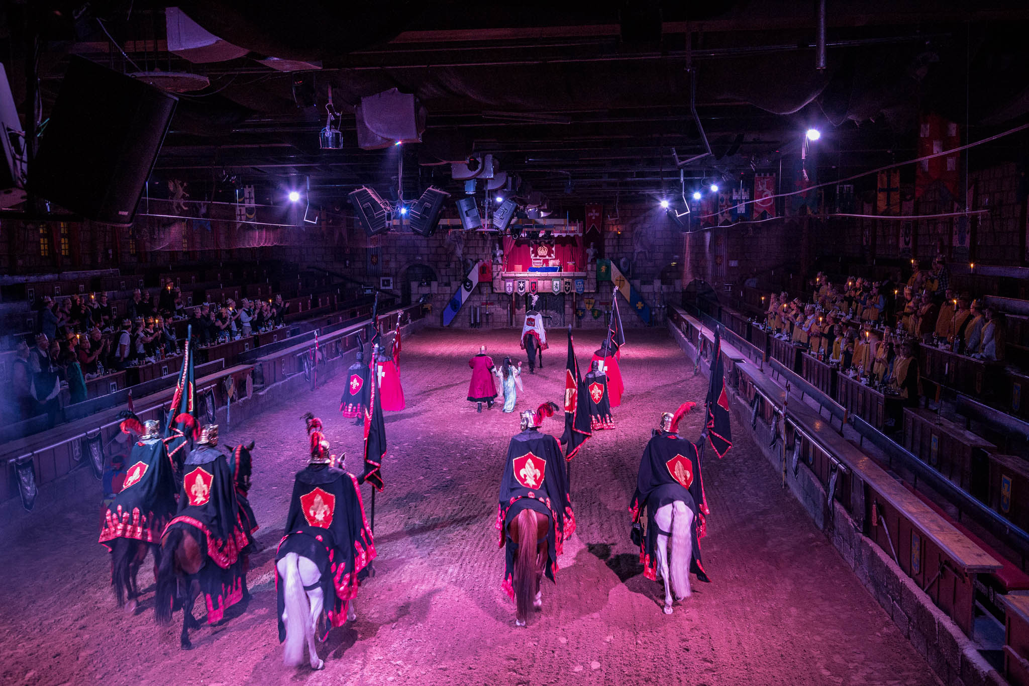 Castillo de San Miguel's medieval show 
